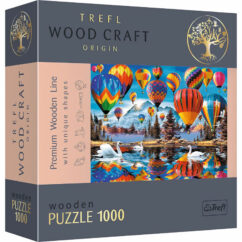 Trefl Colourful Balloons Wooden Puzzle - 1000 Pieces