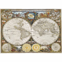 Trefl Ancient World Map Wooden Puzzle - 1000 Pieces - Image 2