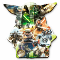 Trefl Mysterious Grogu Wooden Puzzle - 505 Pieces - Image 2