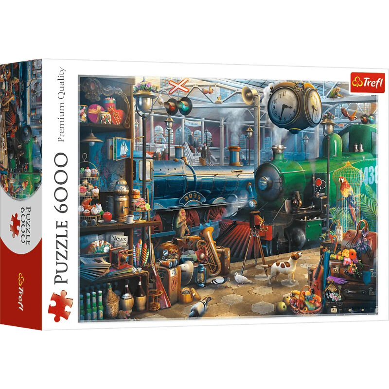 Trefl Train Station Puzzle - 6000 Pieces