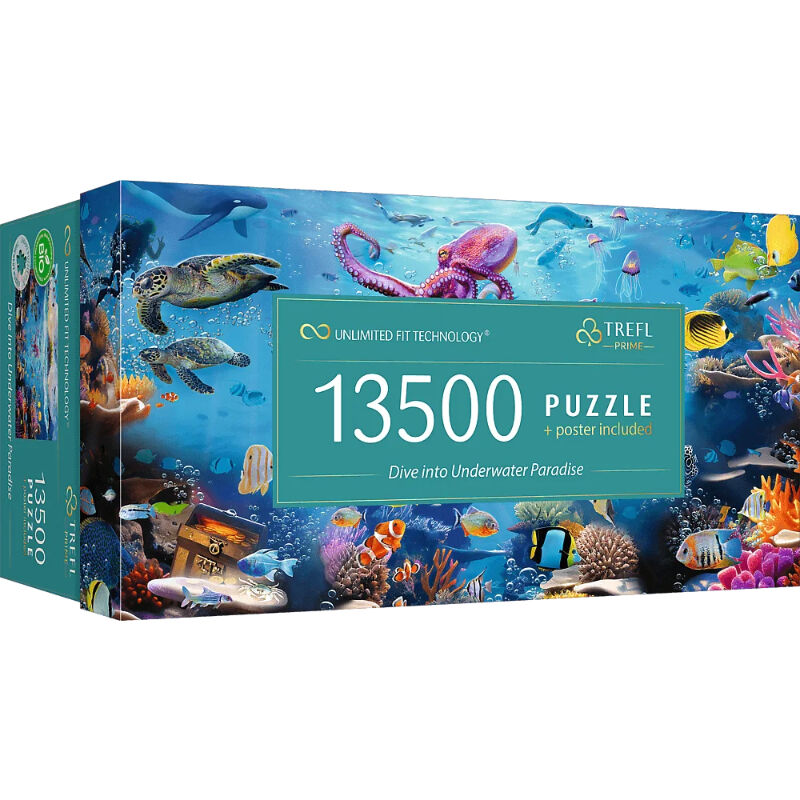 Trefl Dive into Underwater Paradise Puzzle - 13500 Pieces
