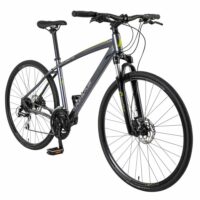 Claud Butler Explorer 4.0 Hybrid Bike, 24 Speed - Grey - Image 2