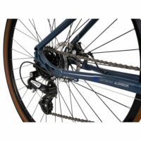 Claud Butler Explorer 3.0 Low Step Hybrid Bike - Blue/White - Image 7