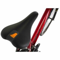 Claud Butler Explorer 2.0 Low Step Hybrid Bike - Red - Image 6