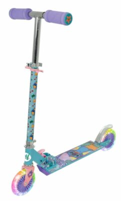 Stitch Folding Inline Scooter with Light Up Wheels