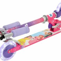 Disney Princess Folding Inline Scooter with Light Up Wheels - Image 2
