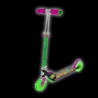Turtles Folding Inline Scooter with Light Up Wheels - Image 2