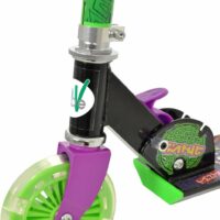 Turtles Folding Inline Scooter with Light Up Wheels - Image 4