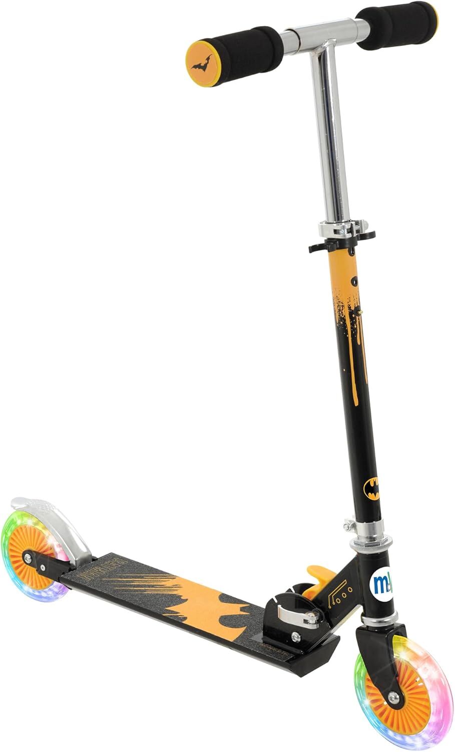 Batman Folding Inline Scooter with Light Up Wheels