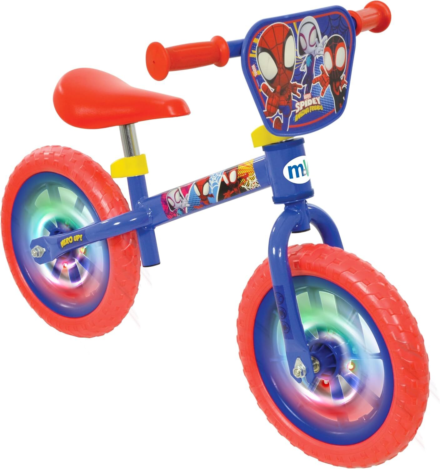 Spidey & His Amazing Friends 12" Balance Bike with Light Up Wheels