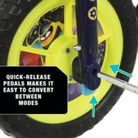 Batwheels 2 in 1 10inch Bike - Black - Image 6