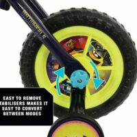 Batwheels 2 in 1 10inch Bike - Black - Image 8