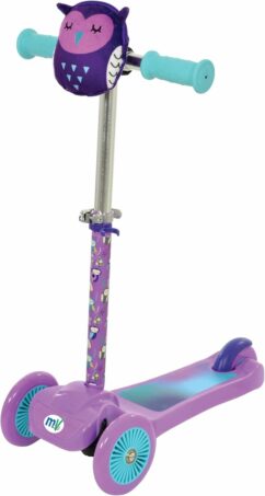 MoVe Mini Go! Owl Tilt Scooter with Squishle