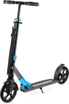 Osprey XS2 Big Wheel Folding Scooter - Black/Blue
