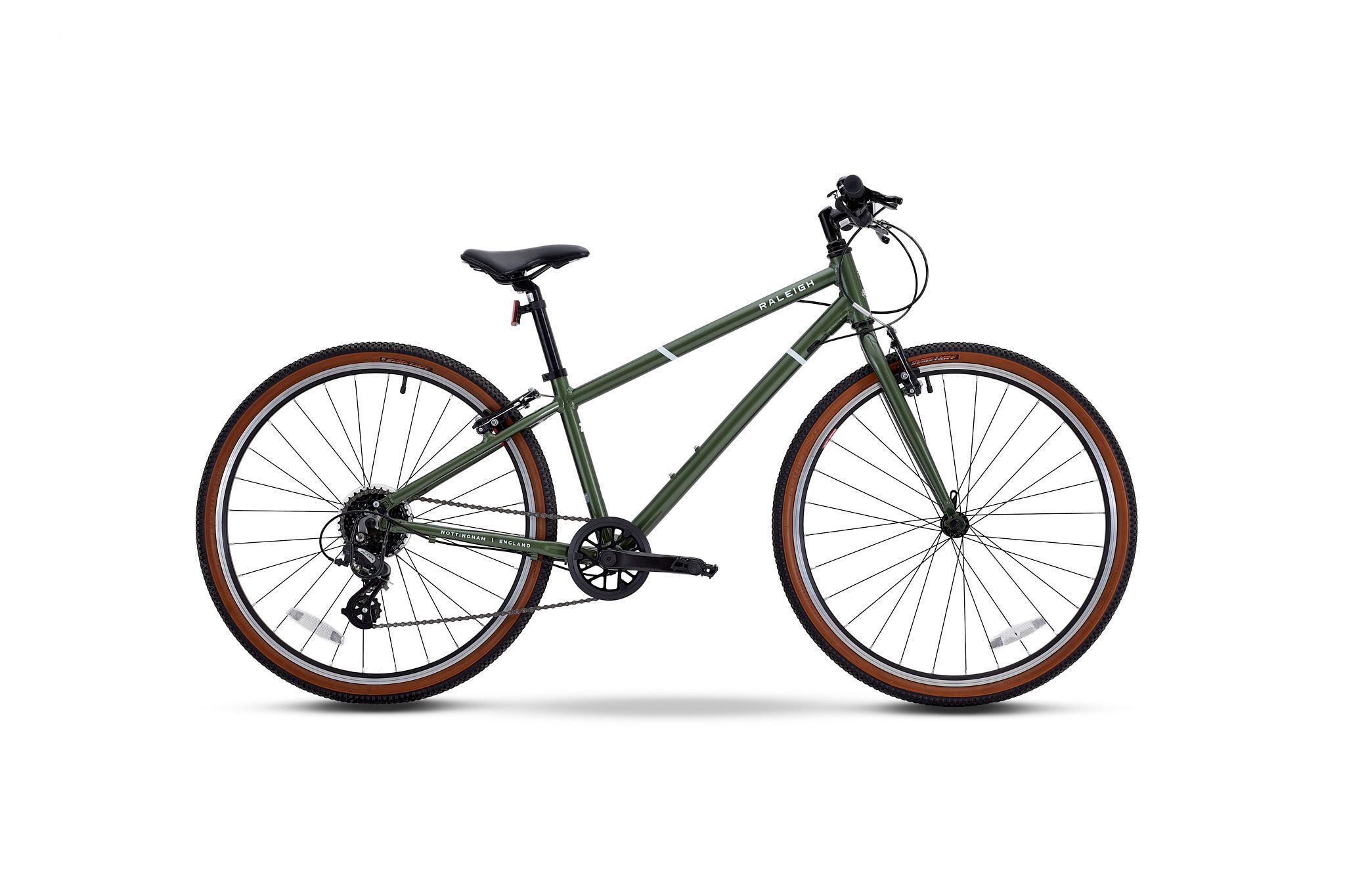Raleigh Pop 26in Wheel Kids Bike - Khaki