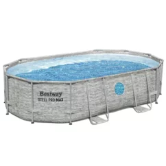Bestway Steel Pro MAX 16' x 10' x 42" Splashview Oval Pool Set