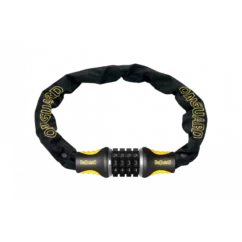 OnGuard Mastiff Combo Chain Lock Black/Yellow