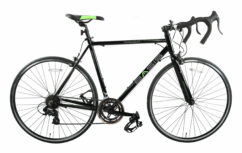 Imperfect Basis Tourmalet Adult Road Bike, Alloy Frame, 700c Wheel, 7 Speed - Black/Green
