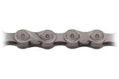 KMC X9 114 Link Bike Chain, 9 Speed - Grey