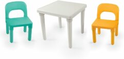Dolu Table and Two Chairs