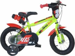 Dino 412 12" Kids Bike - Yellow