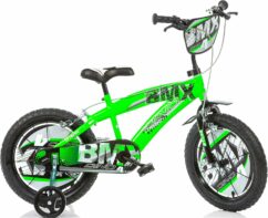 Dino BMX 14" Kids Bike - Green