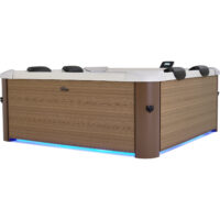 MSpa Oslo Amber 6 Person Spa - with App Control - Image 2