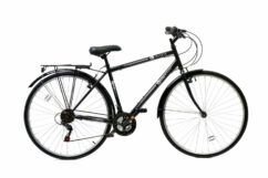 Imperfect Aurai Trekker Unisex Heritage Bike 700c Wheel 18 Speed Black