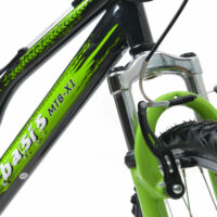 Imperfect Basis 2 Full Suspension Mountain Bike - 26" Wheel - 18 Speed Black Green - Image 2