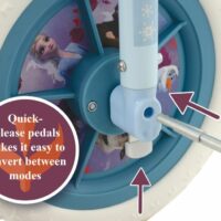 Imperfect MV Frozen 2 Kids 2-In-1 10" Training Bike - Balance/Pedal w/ Stabilisers - Image 2