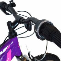 Imperfect Dallingridge Chic Junior Girls Full Suspension Mountain Bike, 24" Wheel - Purple - Image 3