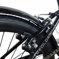 Imperfect Dallingridge Freedom Folding Commuter Bicycle, 20" Wheel, 6 Speed - Black - Image 4