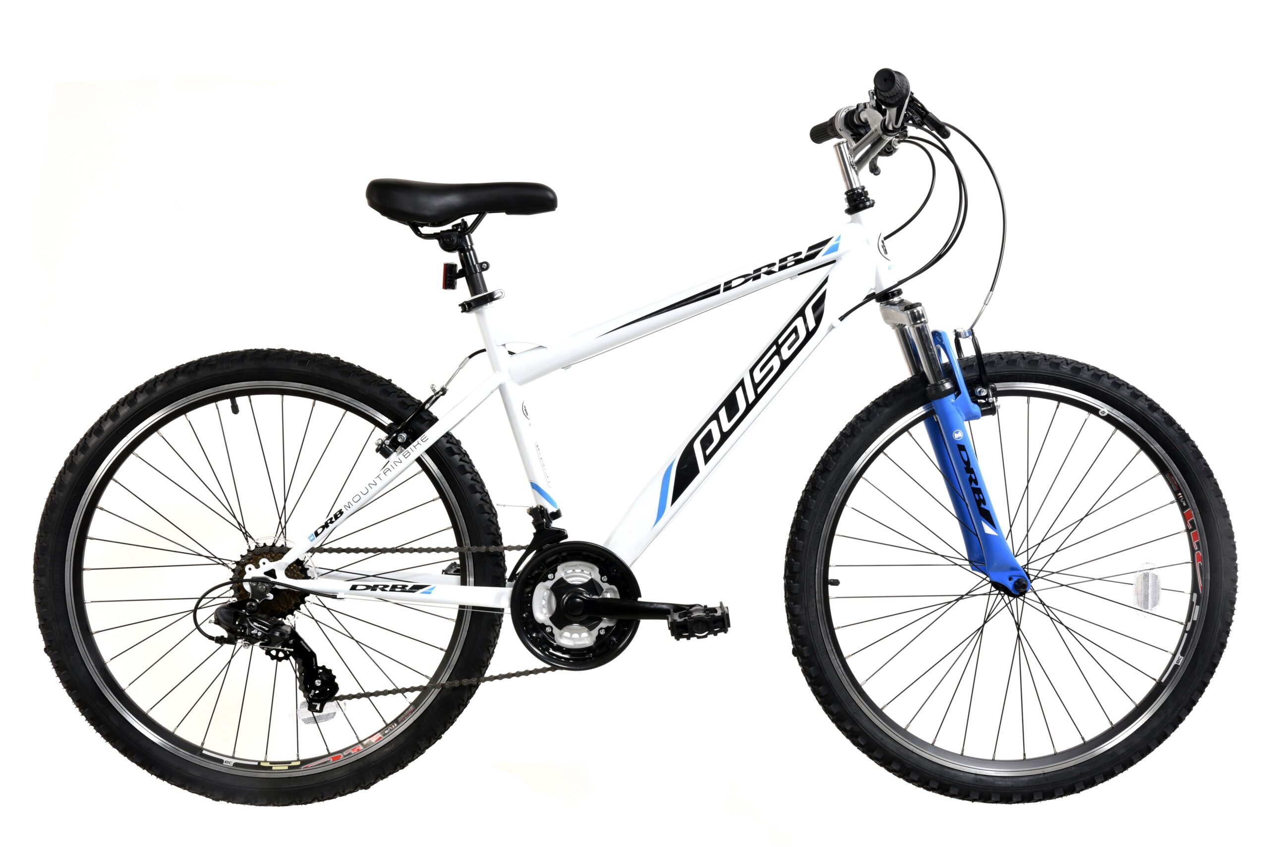 Imperfect Dallingridge Pulsar Hardtail Mountain Bike, 26" Wheel - Ice White/Blue