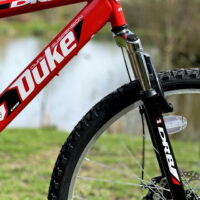 Imperfect Dallingridge Duke DS Full Suspension Mountain Bike, 26" Wheel - Red/Black - Image 5