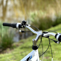 Imperfect Dallingridge Pulsar Hardtail Mountain Bike, 26" Wheel - Ice White/Blue - Image 8