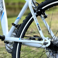 Imperfect Dallingridge Pulsar Hardtail Mountain Bike, 26" Wheel - Ice White/Blue - Image 10
