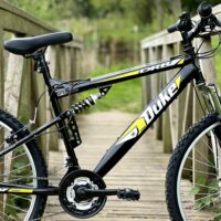 Imperfect Dallingridge Duke DS Full Suspension Mountain Bike, 26" Wheel - Black/Yellow - Image 2