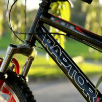 Imperfect Basis Raptor Junior Hardtail Mountain Bike, 20" Wheel - Gloss Black/Red - Image 7