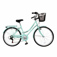 Imperfect Aurai Trekker Ladies Heritage Bike, 26" Wheel, 6 Speed - Lagoon