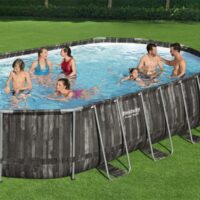 Bestway Power Steel 20' x 12' Oval Pool Set - Image 2