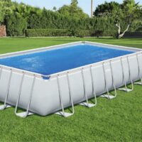 Bestway Rectangle Swimming Pool Cover for 24ft Pools - Image 2