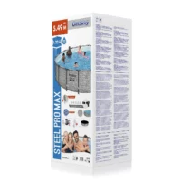 Bestway Steel Pro MAX Swimming Pool with Pump (L) 5.49m x (H) 122cm - Image 2