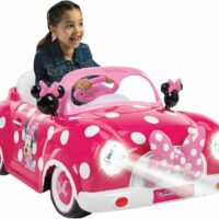 Huffy Disney Minnie Mouse Girls Electric Ride On Car - Pink - Image 3