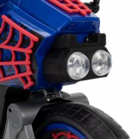 Huffy Marvel SpiderMan Kid’s 6V Battery Ride-On Motorbike with Lights - Blue - Image 7