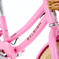 Raleigh Juniper 14in Wheel Kids Bike - Pink - Image 6