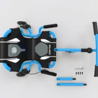 Ezy Roller Drifter X Ride On Trike Go Kart - Blue - Image 2
