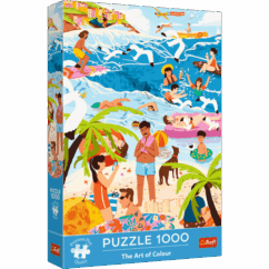 Trefl The Art Of Colour: In The Heat Of The Holiday Season 1000 Piece Puzzle