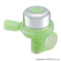 CatEye PB-1000 Wind Brass Bell - Lime