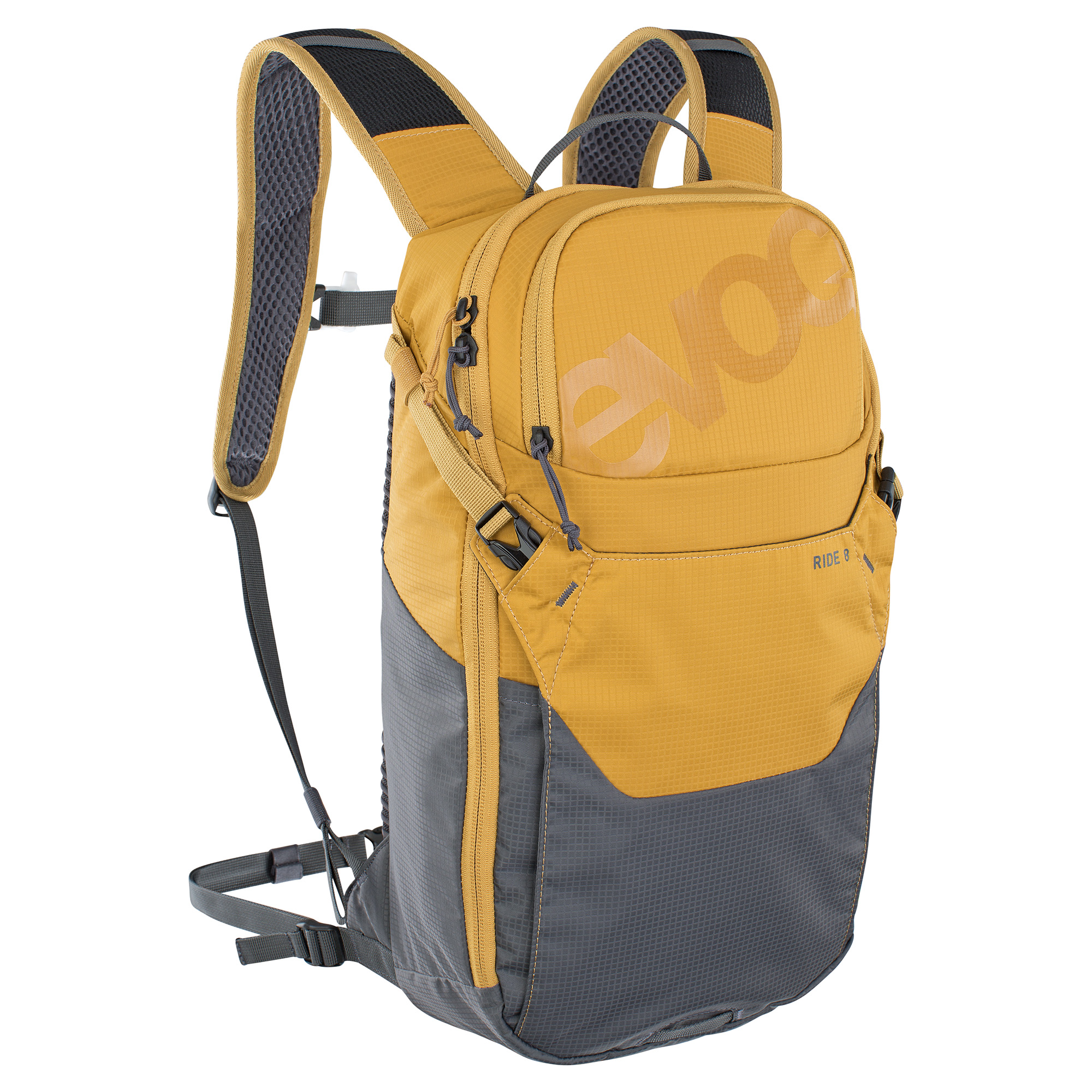 EVOC Ride Performance Backpack 8L - Loam/Carbon Grey
