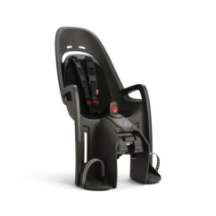 Hamax Zenith Child Bike Seat With Carrier Adapter - Grey/Black